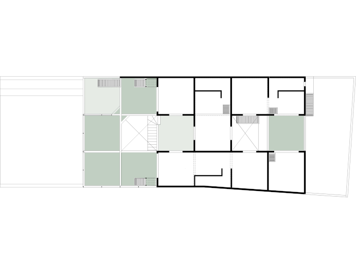Espacios. Vivienda colectiva Centro Mty