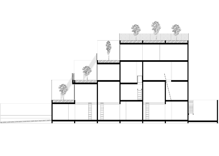 Espacios. Vivienda colectiva Centro Mty