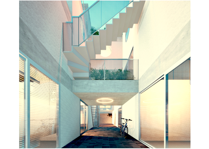 Espacios. Vivienda colectiva Centro Mty